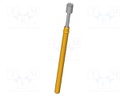 Test needle; Operational spring compression: 4mm; 8A; Ø: 2mm; 3N