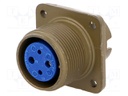Connector: circular; Series: 97; socket; female; PIN: 4(2+2)