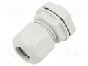 Cable gland; M16; 1.5; IP68; PA; grey