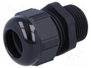 Cable gland; NPT3/4"; IP68; Mat: polyamide; black