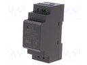 Power supply: switched-mode; 36W; 85÷264VAC; 24VDC; Iout: 1.5A; 89%