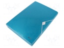 Folder; A4; turquoise; Number of slots: 6