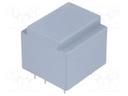 Transformer: encapsulated; 0.5VA; 230VAC; 15V; 15V; 16.6mA; 16.6mA