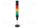 Signaller: signalling column; buzzer,continuous light; LED; 40mm