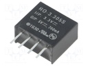 Converter: DC/DC; 1W; Uin: 2.97÷3.63V; Uout: 5VDC; Iout: 200mA; SIP4