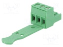 Pluggable terminal block; 5.08mm; ways: 3; straight; plug; female
