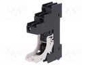 Relays accessories: socket; DIN; Series: ED