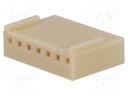 Plug; wire-board; female; NS25; 2.54mm; PIN: 7; w/o contacts; 250V