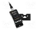 Meter: flow analyzer; OLED; ±5m/s; Meas.accur: ±2%; RS485; IP54