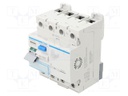 RCD breaker; Inom: 40A; Ires: 300mA; Max surge current: 5kA; IP20