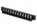 PCB terminal block; angled 90°; 8.25mm; ways: 12; on PCBs; tinned