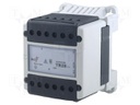 Transformer: safety; 63VA; 230VAC; 230V; IP20; Mounting: DIN; 1.48kg