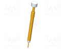 Needle-like test probe; Operational spring compression: 4.2mm