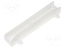 Guide; polyamide; natural; A: 51mm; B: 38.2mm; C: 9.2mm; D: 6.4mm
