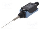 Limit switch; NO + NC; 5A; max.250VAC; max.250VDC; IP65; -25÷70°C