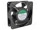 Fan: AC; axial; 115VAC; 120x120x38mm; 199(±10%)m3/h; 50dBA; 3150rpm