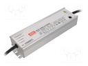 Power supply: switched-mode; LED; 250W; 119÷238VDC; 525÷1050mA
