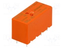 Relay: electromagnetic; SPDT; Ucoil: 24VDC; 12A/250VAC; 12A/24VDC