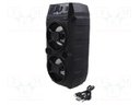 Speaker; black; Jack 3,5mm,microSD,USB A,USB B micro; 10m; 6h