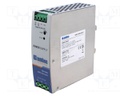 Power supply: switched-mode; for DIN rail; 120W; 48VDC; 2.5A; 3kV