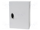 Enclosure: wall mounting; X: 300mm; Y: 400mm; Z: 200mm; S3DEX; steel