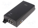 PoE power supply unit; active; PnP,PoE (PoE); 100m; 60W