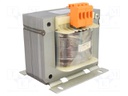 Transformer: mains; 400VA; 230VAC; 36V; Leads: terminal block; IP00