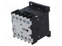 Contactor: 4-pole; for DIN rail mounting; 6K; IP20