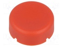 Button; round; Application: 6425.0101,6425.1101; Colour: red