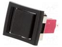 ROCKER; SPDT; Pos: 2; ON-ON; 2A/250VAC; 5A/28VDC; Rcont max: 10mΩ