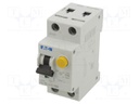 RCBO breaker; Inom: 16A; Ires: 30mA; Max surge current: 250A; 230V