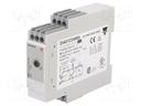 Module: current monitoring relay; AC/DC current; 24÷48VAC; DIN