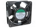 Fan: AC; axial; 230VAC; 119x119x38.5mm; 132.5m3/h; 39dBA; 2300rpm