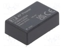 Isolated Board Mount DC/DC Converter, 2:1 Input, ITE, 1 Output, 3 W, 24 V, 125 mA