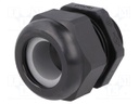 Gland; M40; IP68; 20÷26mm; Mat: thermoplastic; black