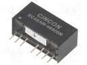 Converter: DC/DC; 5/6W; Uin: 18÷75V; 5VDC; Iout: 1200mA; SIP8; 4.8g