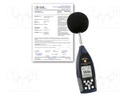 Meter: sound level; LCD; Range: 22÷136dBA; 10Hz÷20kHz; 200x36x80mm