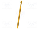 Test needle; Operational spring compression: 4mm; 8A; Ø: 1.8mm