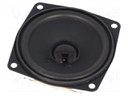 Loudspeaker; general purpose; 5W; 4Ω; 66x66x29mm; 130÷20000Hz