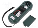 Thermoanemometer; 0÷50°C; 10÷95%RH; Humid.measur.accuracy: ±4%