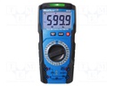 Digital multimeter; LCD (6000); VDC: 60mV,600mV,6V,60V,600V