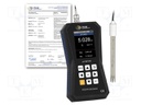 Meter: pH; LCD 2,8"; -2÷20pH,±2000mV; IP52; Dim: 178x32x85mm