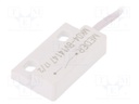 Reed switch; Pswitch: 10W; 23x13.9x5.9mm; Connection: lead 1,3m