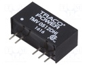 Converter: DC/DC; 1W; Uin: 4.5÷5.5V; Uout: 12VDC; Uout2: -12VDC; SIP7