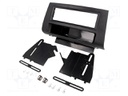 Radio mounting frame; Mazda; 1 DIN; black