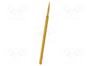 Test needle; Operational spring compression: 4.3mm; 3A; Ø: 0.64mm