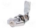 Lock; different cylinder; zinc and aluminium alloy; 33mm