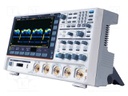 Oscilloscope: digital; DSO; Ch: 4; 1GHz; 5Gsps (in real time)