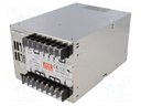 Power supply: switching; for building in,modular; 480W; 12VDC