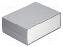 Enclosure: with panel; X: 245mm; Y: 175mm; Z: 90mm; ABS; dark grey